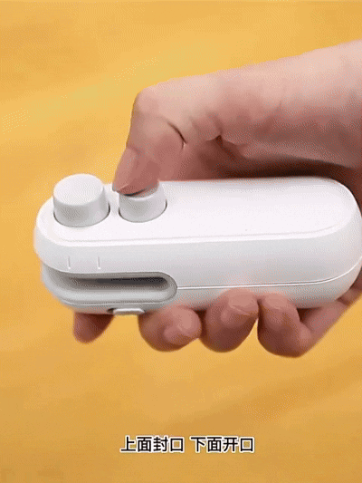 Portable Mini 2-in-1 USB Bag Sealer & Cutter – Rechargeable & Magnetic